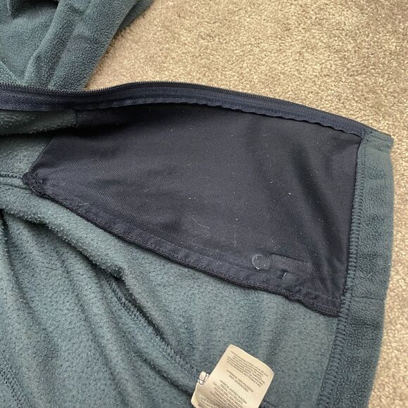 Columbia Benton Springs Fleece Jacket Womens Large Blue Full Zip Pocket Outdoor - Picture 10 of 12